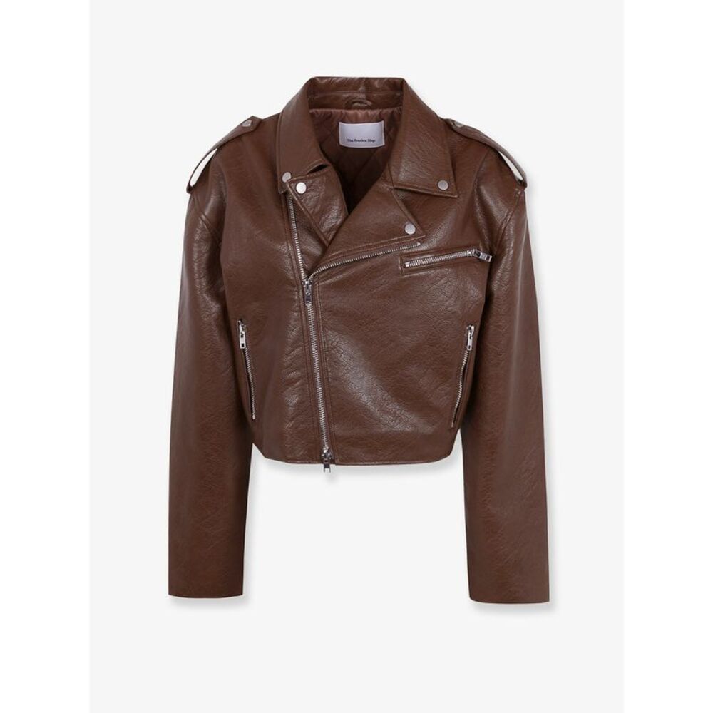 The Frankie Shop Women Daphne Leather Biker Jacket
